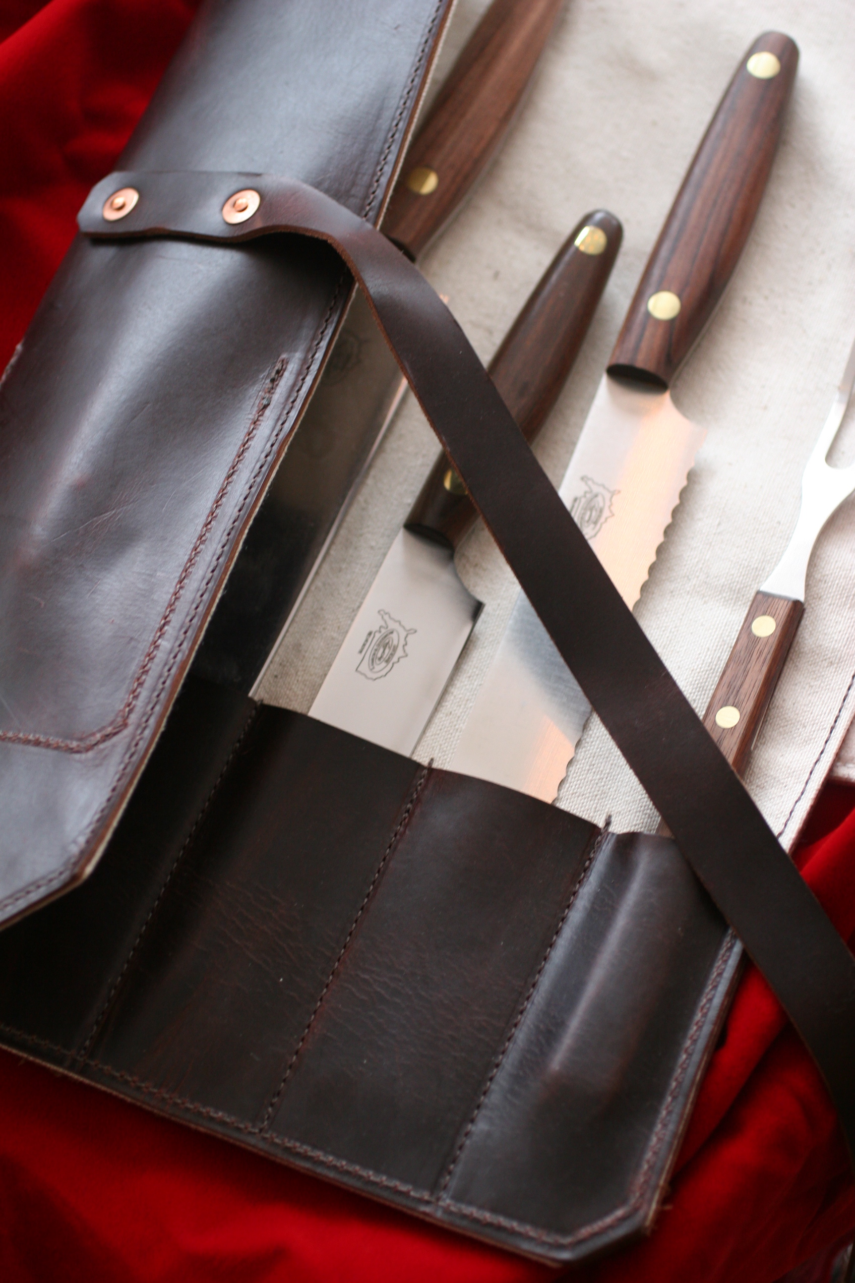 Have Knife Roll Will Travel Stock Culinary Goods Providence